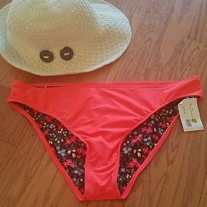 🔥BASTA knotted crop and retro pant. Red/L